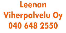 Leenan Viherpalvelu Oy logo